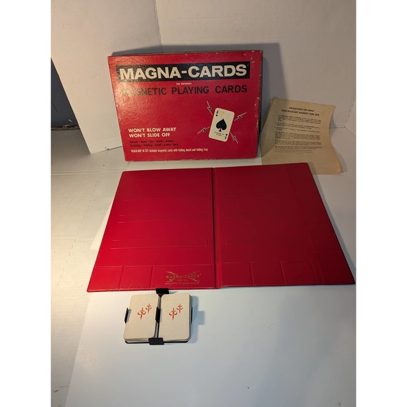 Magna Cards Games 964 Vintage Magna Cards Original Playing